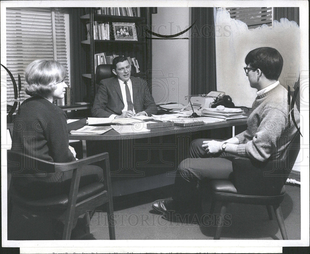 1967 Press Photo Michigan State College - Historic Images