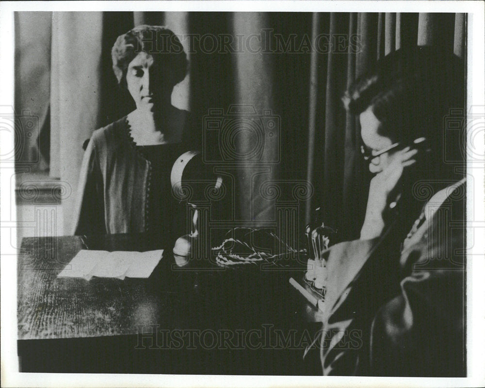 1972 Press Photo Michigan State Radio History - Historic Images