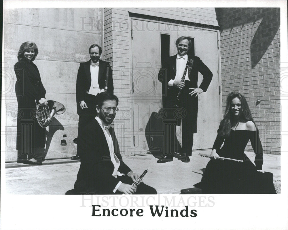 1994 Press Photo music group Encore Winds - Historic Images