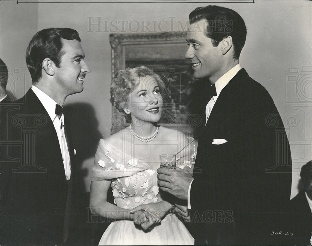 1950 Zachary Scott Joan Fontaine Mel Ferrer - Historic Images