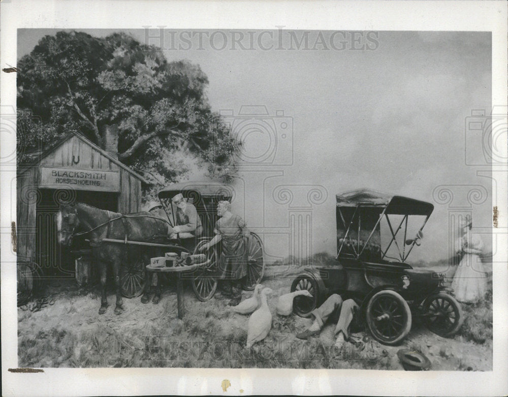 1941 Press Photo 1900 The Horseless Carriage - Historic Images