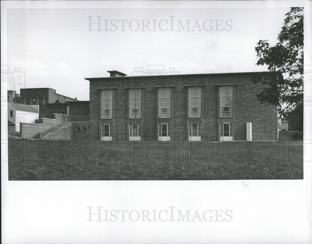 1938 Press Photo Community House In Fenton Michigan - Historic Images
