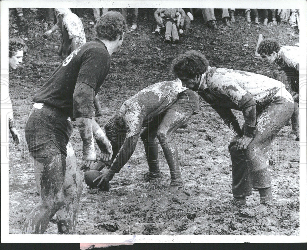 1979 Press Photo Univ Michigan Homecoming Mud Bowl - Historic Images