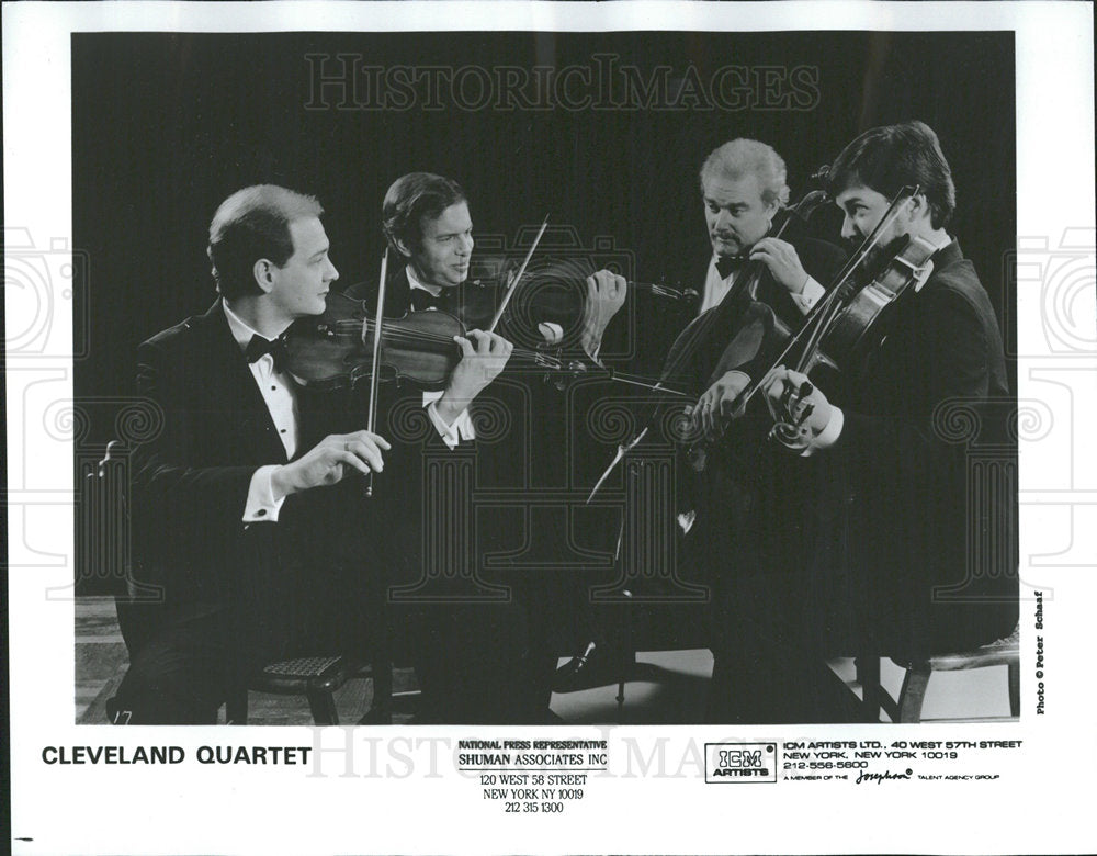1993 Press Photo The Cleveland Quartet - Historic Images