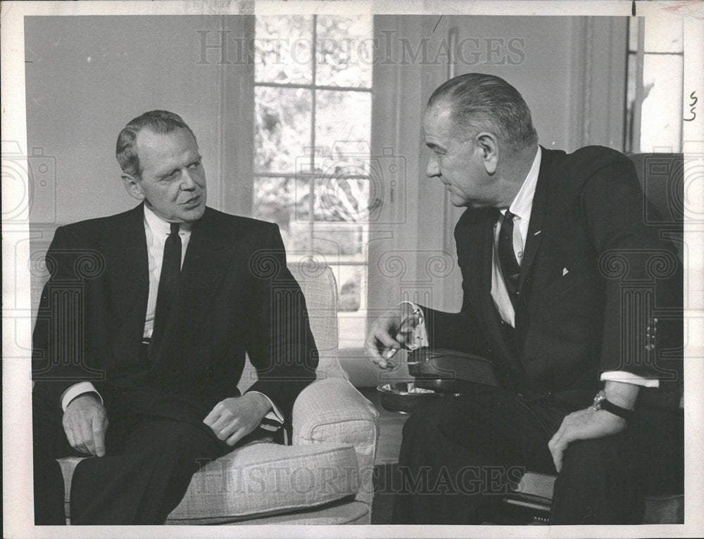 1968 Press Photo New Defense Secretary Clark Clifford - Historic Images