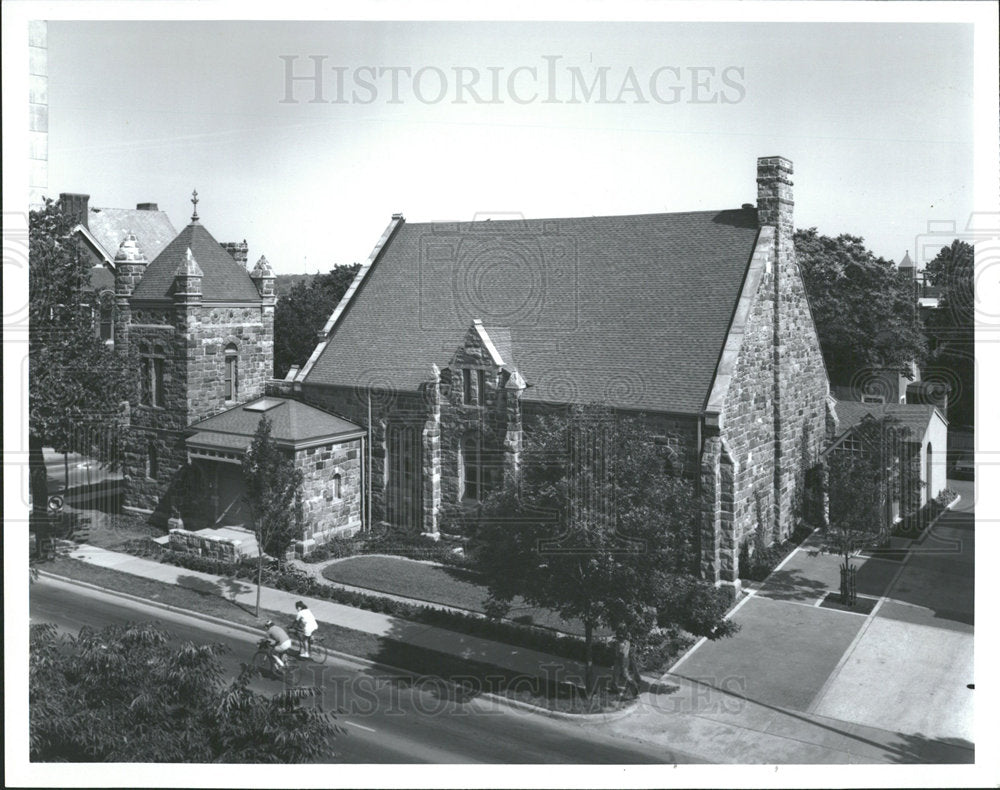 1989 Press Photo Ann Arbor Hobbs & black Corporate Cent - Historic Images