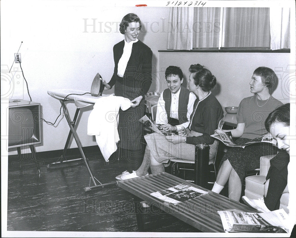1959 Press Photo University Of Michigan Markley Hall - Historic Images