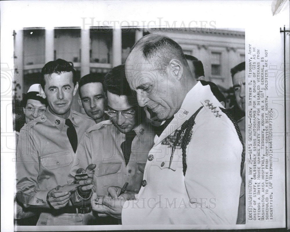 1955 General Matthew Ridgeway-Historic Images