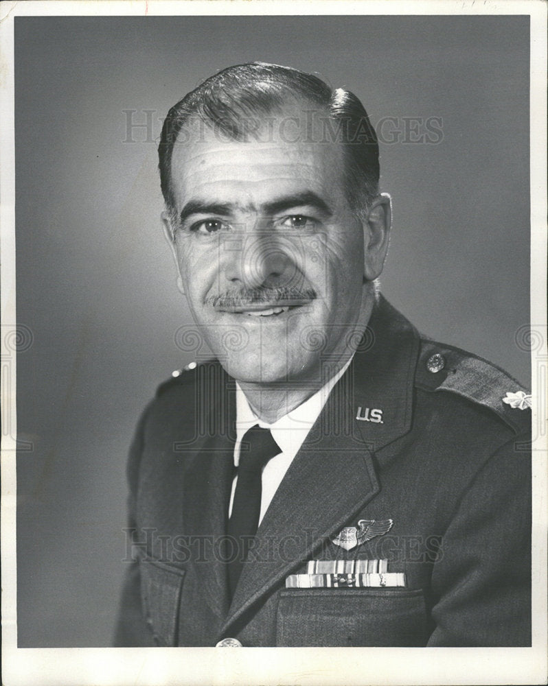 1967 Press Photo Samuel Cowen Retirement Air Force - Historic Images