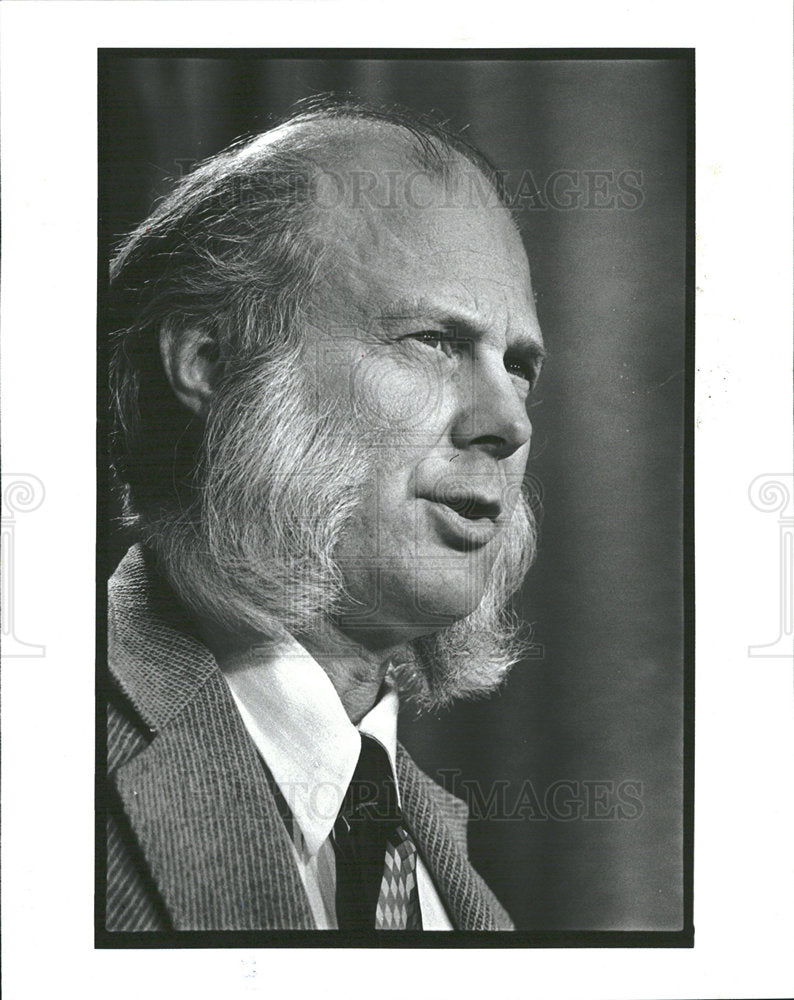 1982 Press Photo John Irwin Physicist - Historic Images