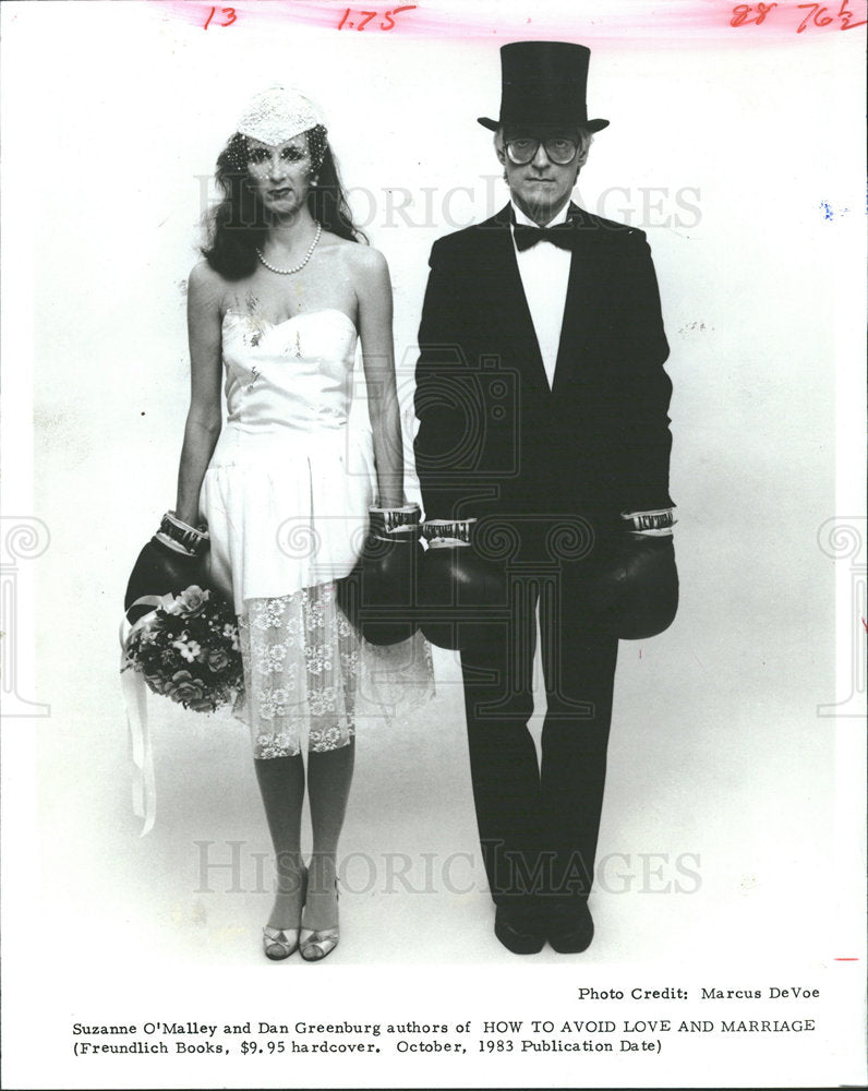 1983 Press Photo Dan Greenburg Author - Historic Images