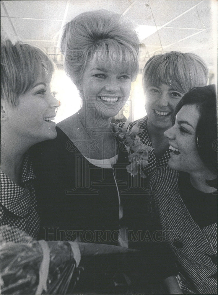 1967 Press Photo Susan Kay Hawkins Miss AFL - Historic Images