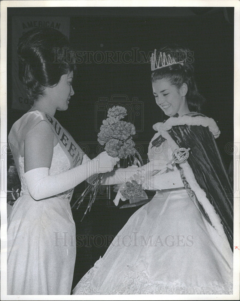 1966 Press Photo Linda Espinosa Beavens Denver Queen  - Historic Images
