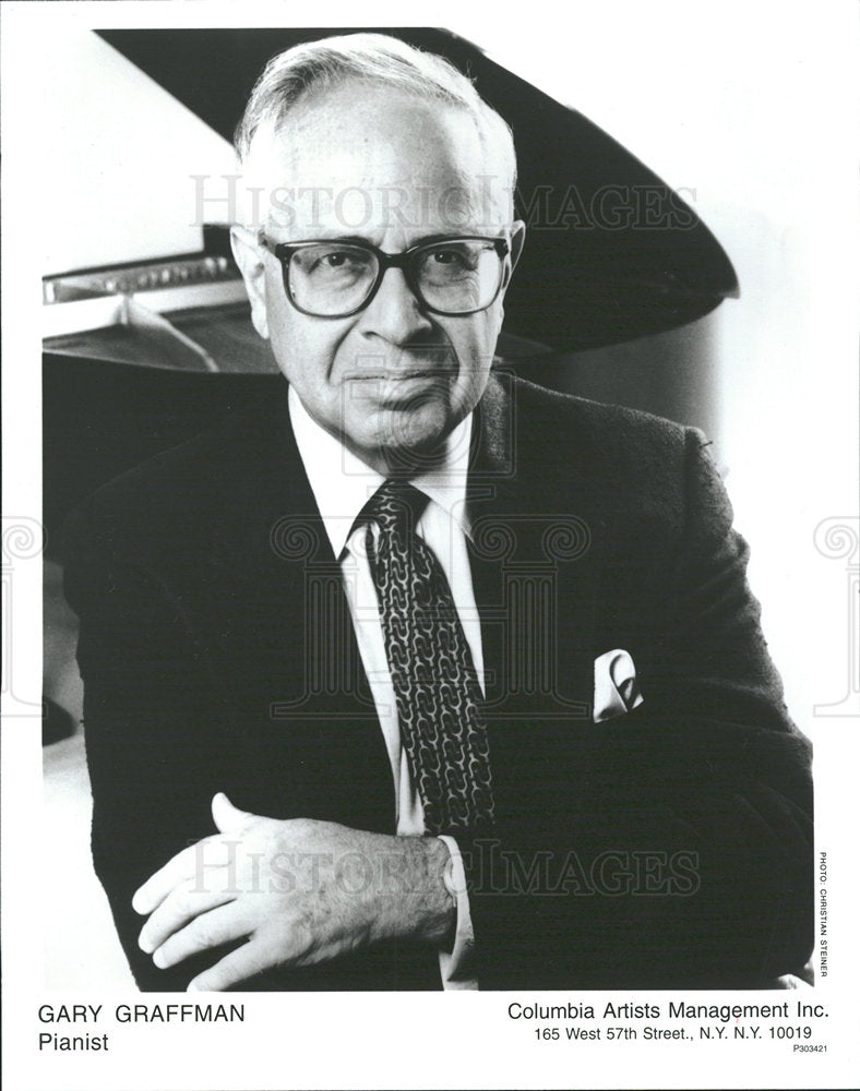 1998 Press Photo Gary Graffman Classical Pianist  - Historic Images