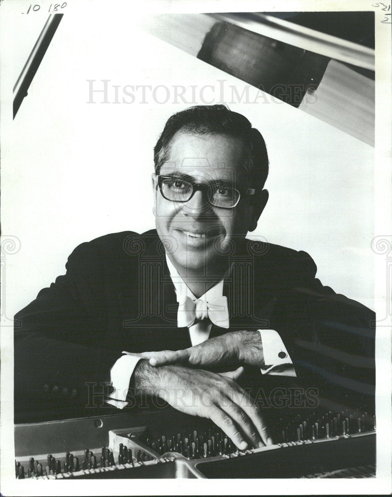 1971 Press Photo Gary Graffman Pianist Denver Symphony - Historic Images