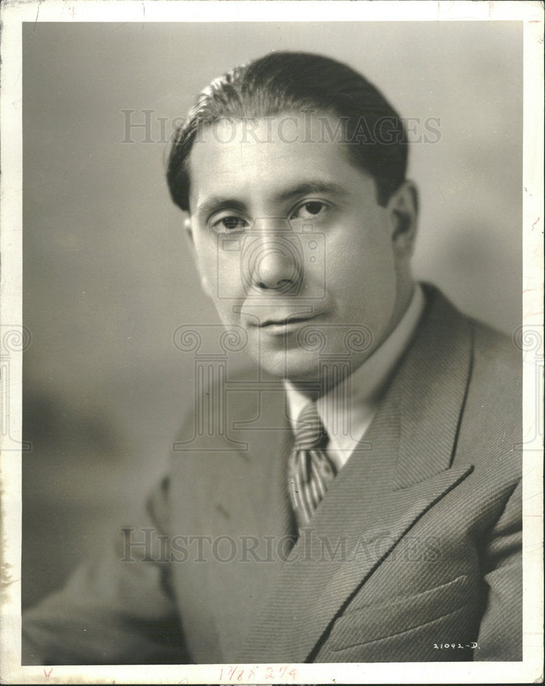 1959 Dr. Herbert Graf, Red Rocks Director.-Historic Images