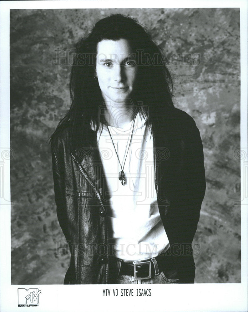 1995 Press Photo MTV VJ Steve Isaacs - Historic Images