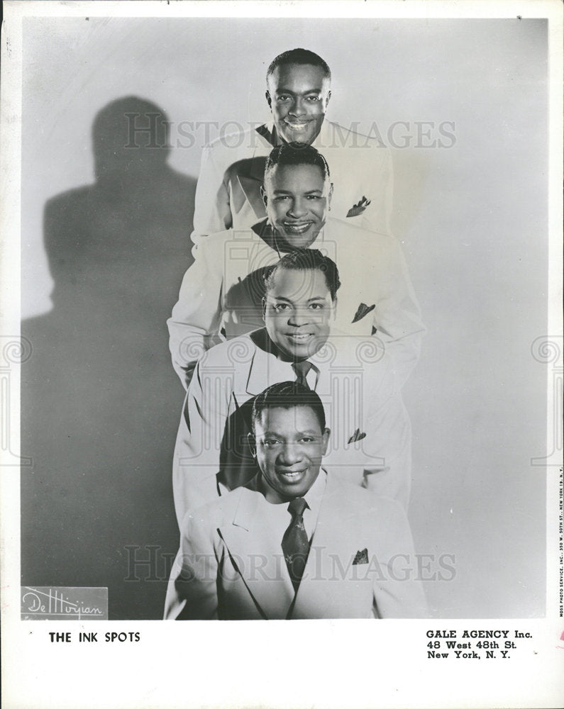 None Press Photo The Ink Spots - Historic Images