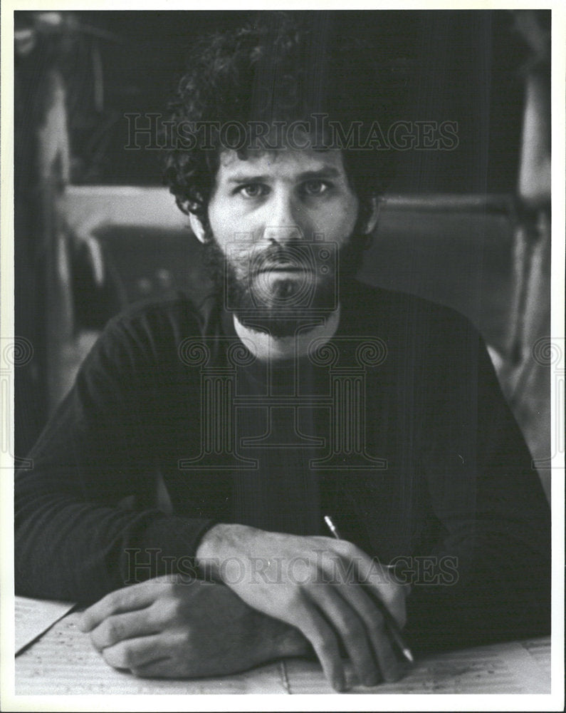 1985 Press Photo composer Mathias Kreisberg - Historic Images