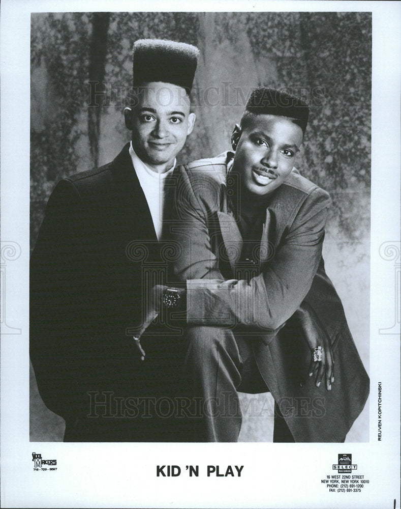 1990 Press Photo Kid "N Play - Historic Images