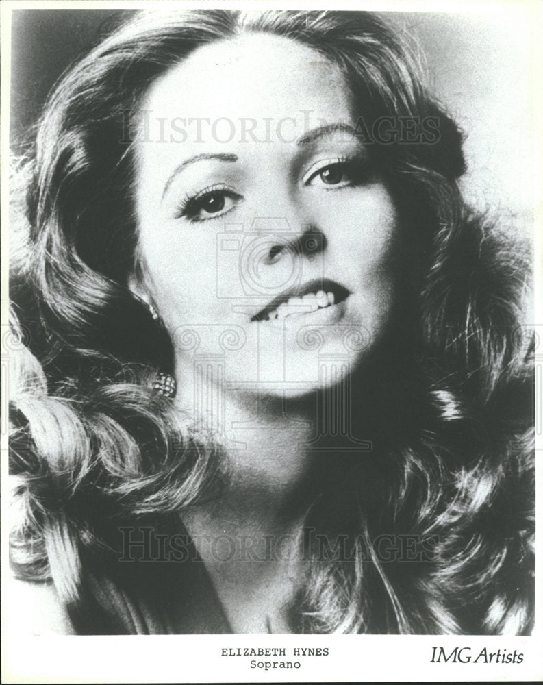 1988 Press Photo Elizabeth Hynes Soprano Singer - Historic Images