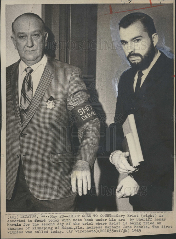 1969 Press Photo Barbara Jane Mackle Kidnapping trial - Historic Images