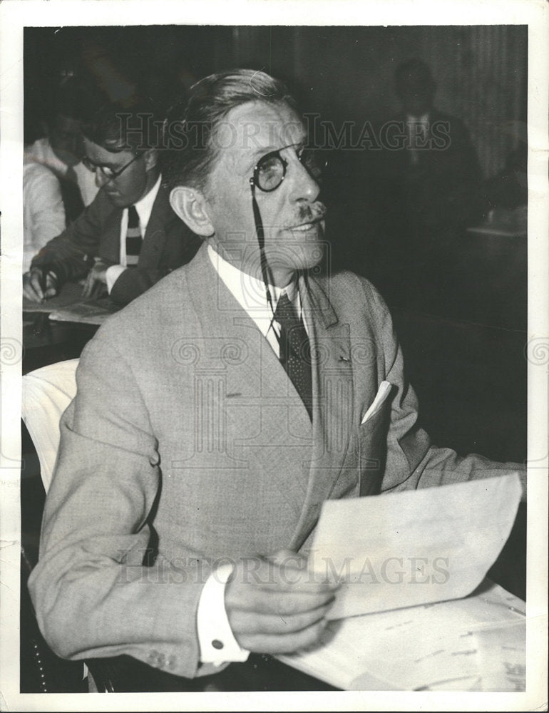 1935 Press Photo Patrick Hurley U.S. War Secretary - Historic Images