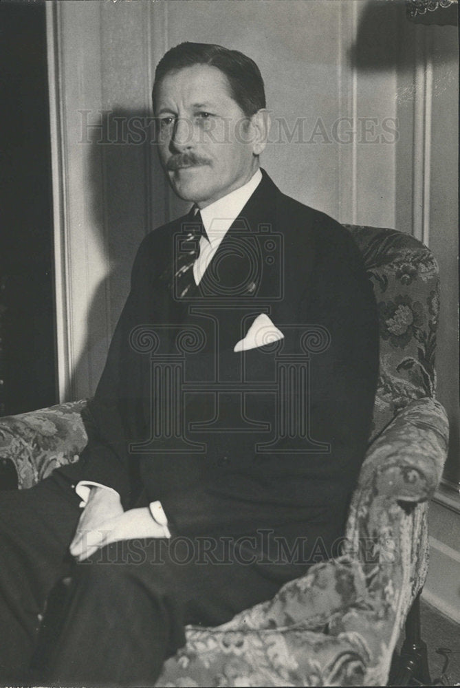 1932 Press Photo Patrick Hurley Hoover War Secretary - Historic Images