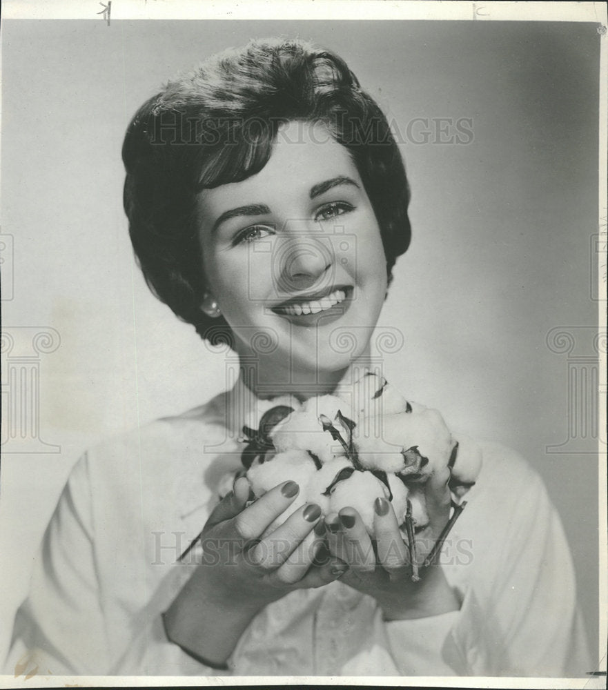 1961 Press Photo Linda Lackey The 1961 Maid Of Cotton - Historic Images