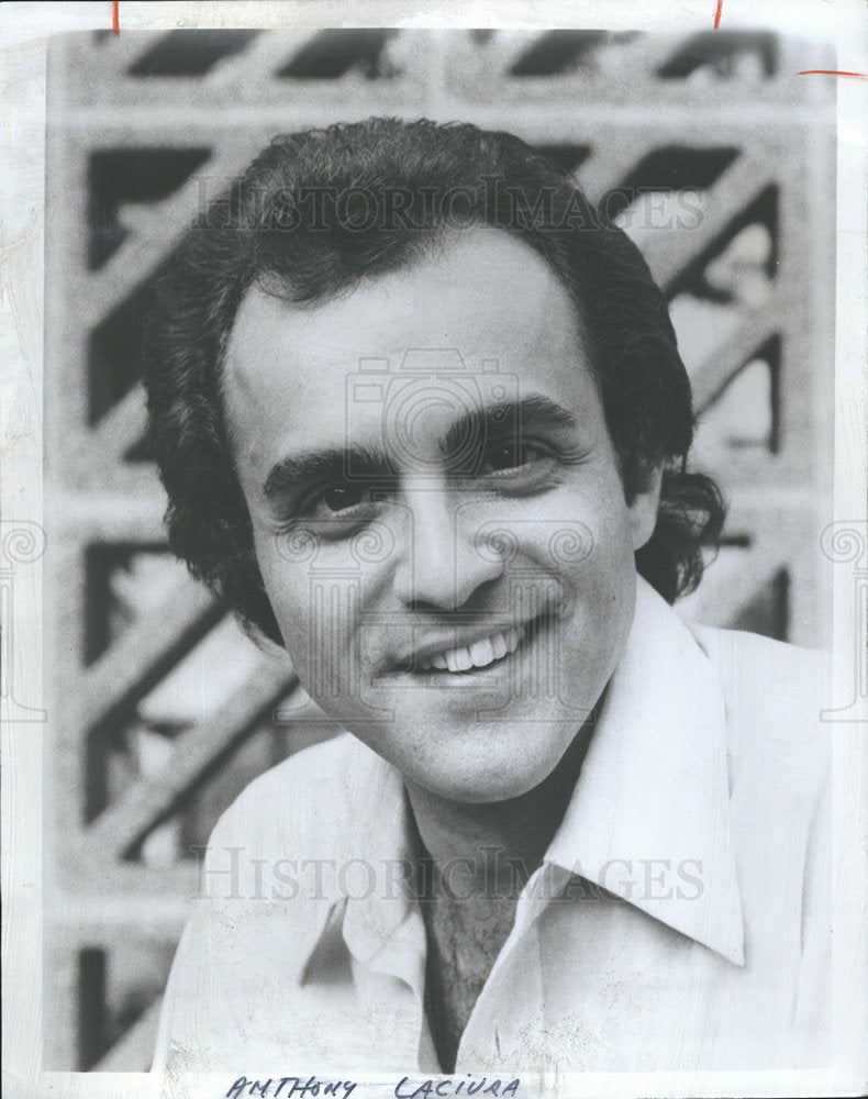 1981 Press Photo Opera Singer Laciura Portrait - Historic Images