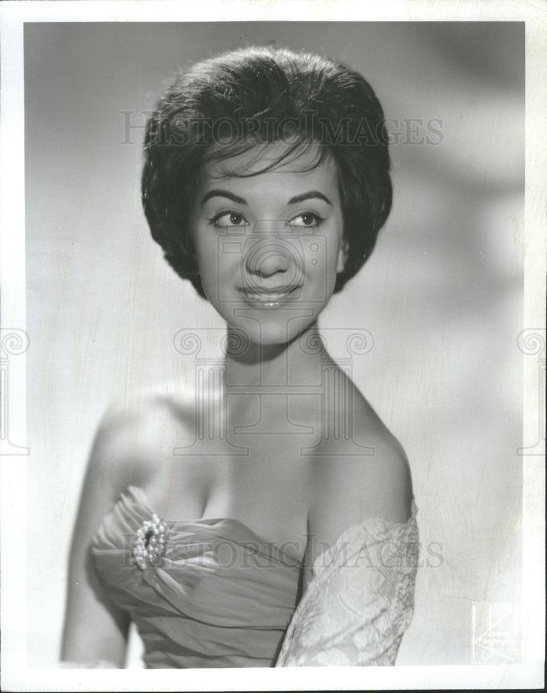 1963 Press Photo Performer Ginetta La Bianca Promo - Historic Images