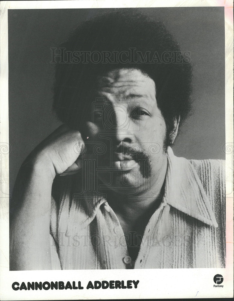1975 Press Photo Julian Adderley Cannonball Jazz - Historic Images
