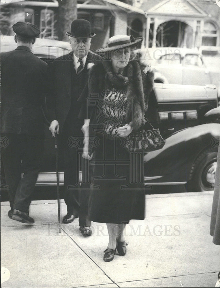 1938 Press Photo Mr. and Mrs. John T. Barnett - Historic Images