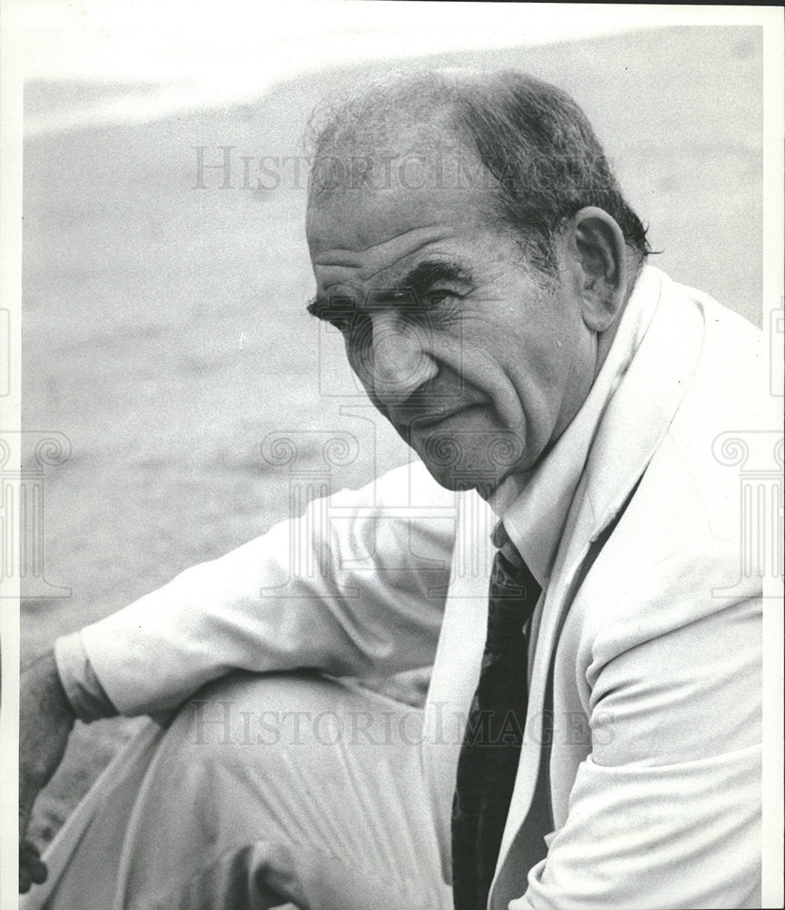 1977 Press Photo Edward Asner - Historic Images