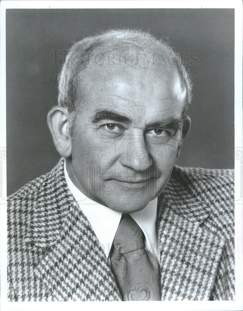 1991 Press Photo Ed Asner Television & Movie Actor - Historic Images