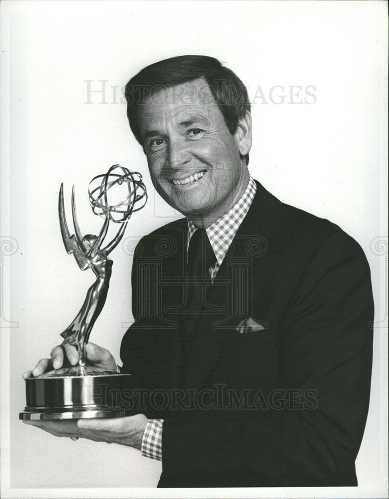 1976 Press Photo Bob Barker Emmies CBS New York City - Historic Images
