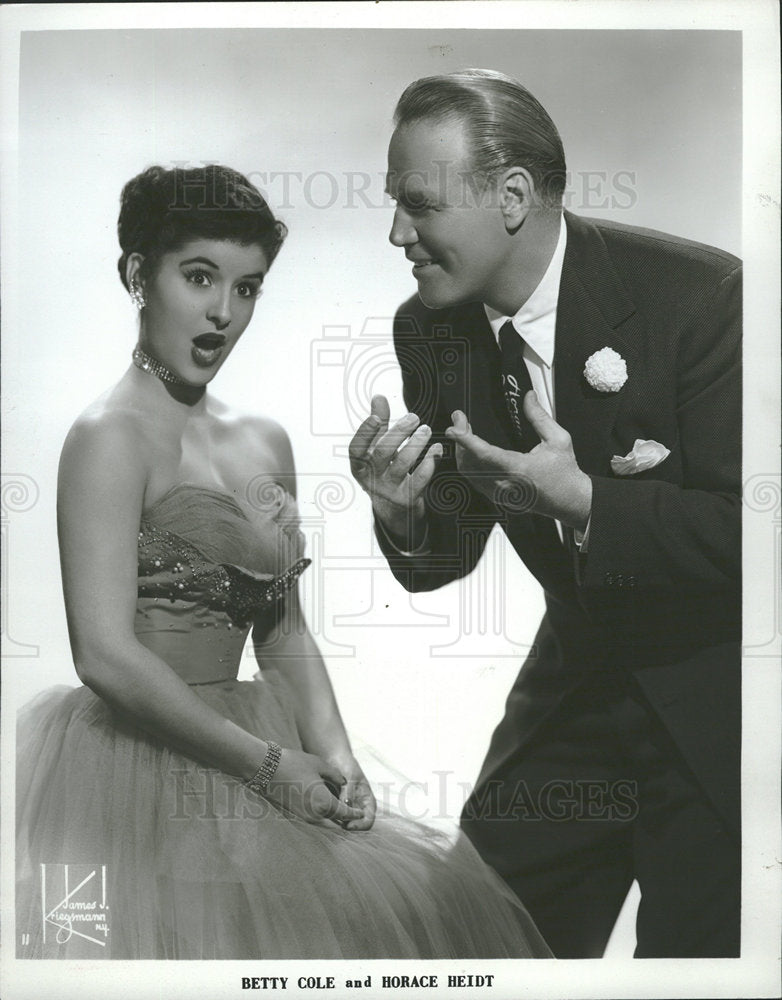 1953 Betty Cole/Horace Heidt/Radio/Pianist-Historic Images