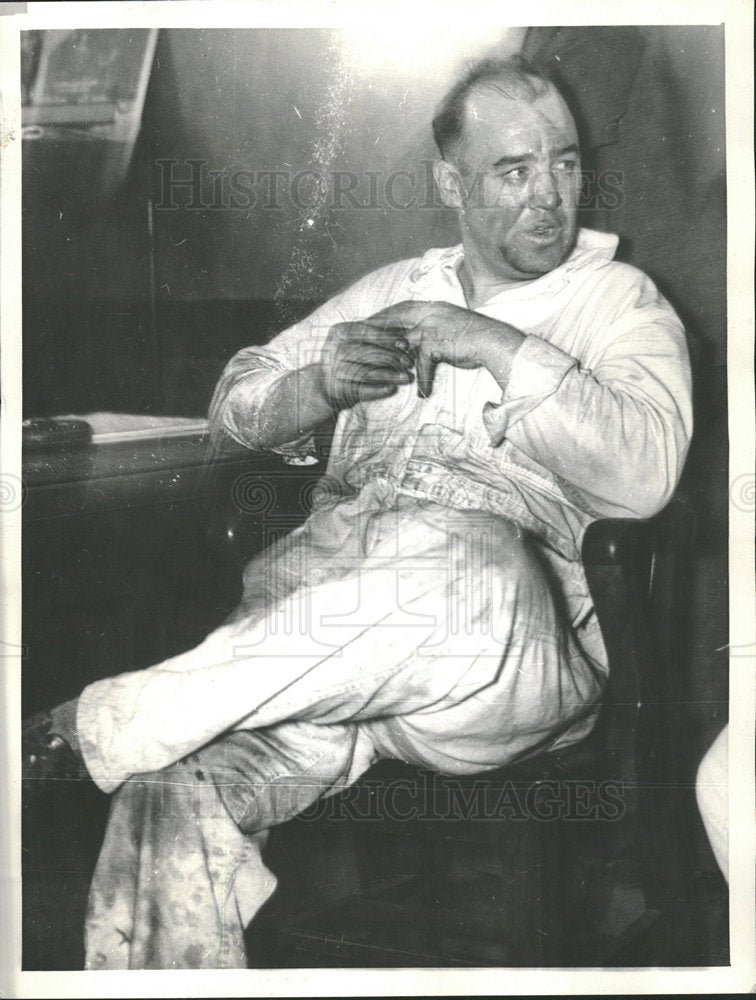 1934 Press Photo William Gettle/F. Kelley/Crime Suspect - Historic Images