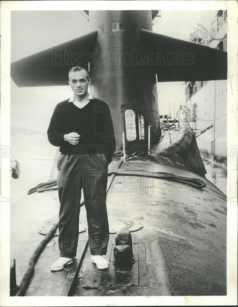1964 Press Photo Martin Agronsky - Historic Images