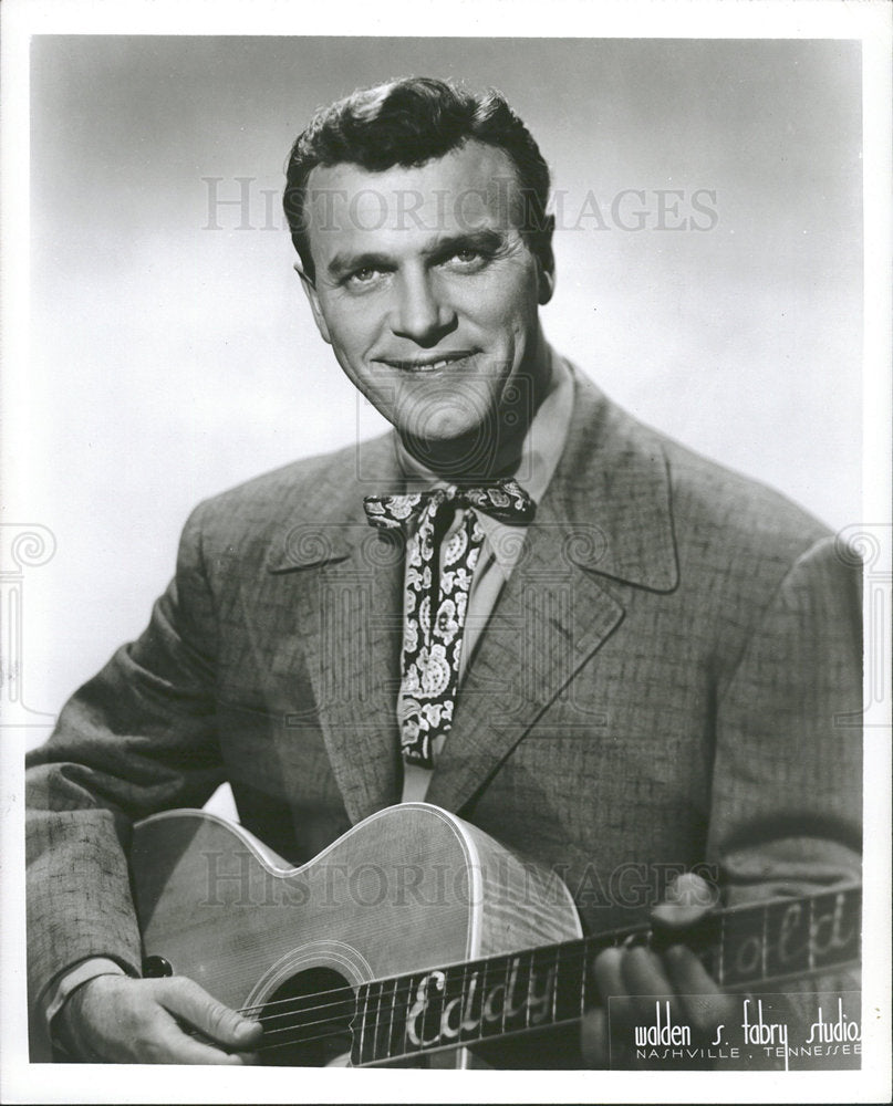 Press Photo Eddie Arnold Country Music Singer  - Historic Images
