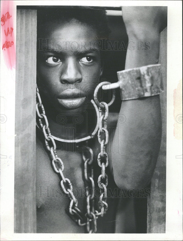 1977 Press Photo Actor Levar Burton - Historic Images