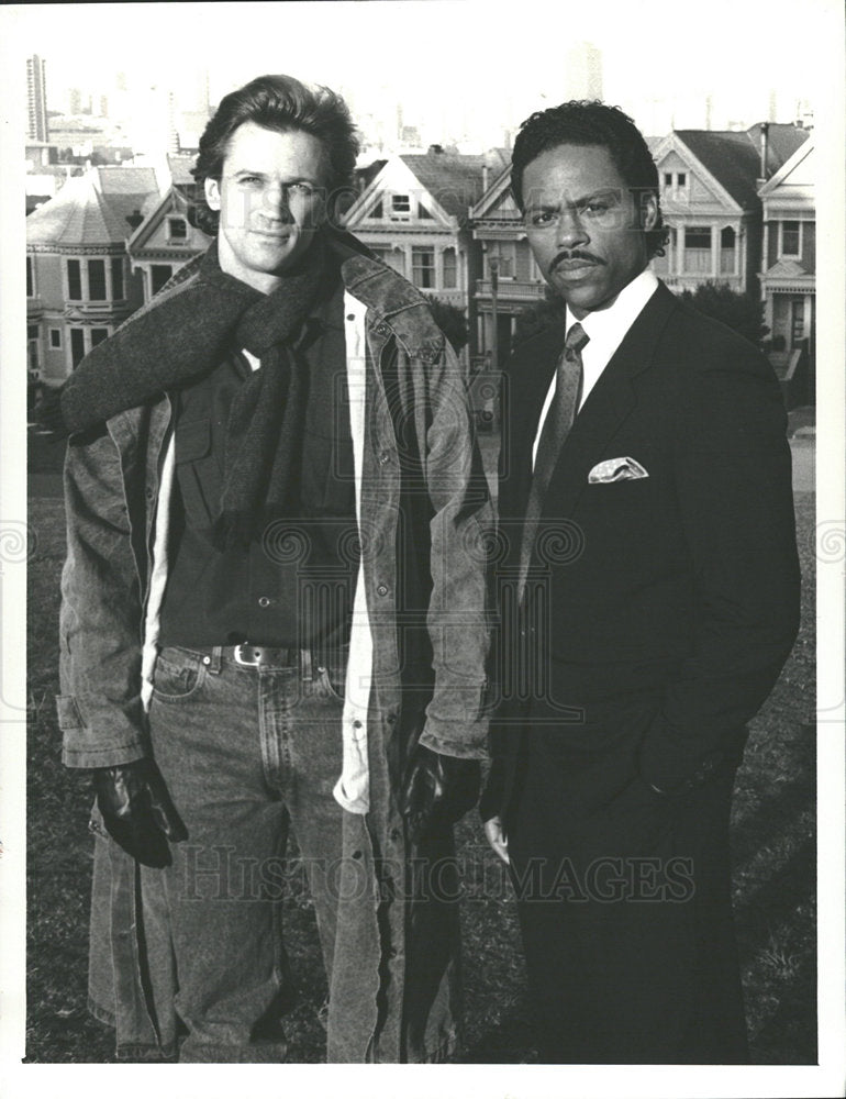 1988 Press Photo Richard Lawson Actor V Miniseries - Historic Images