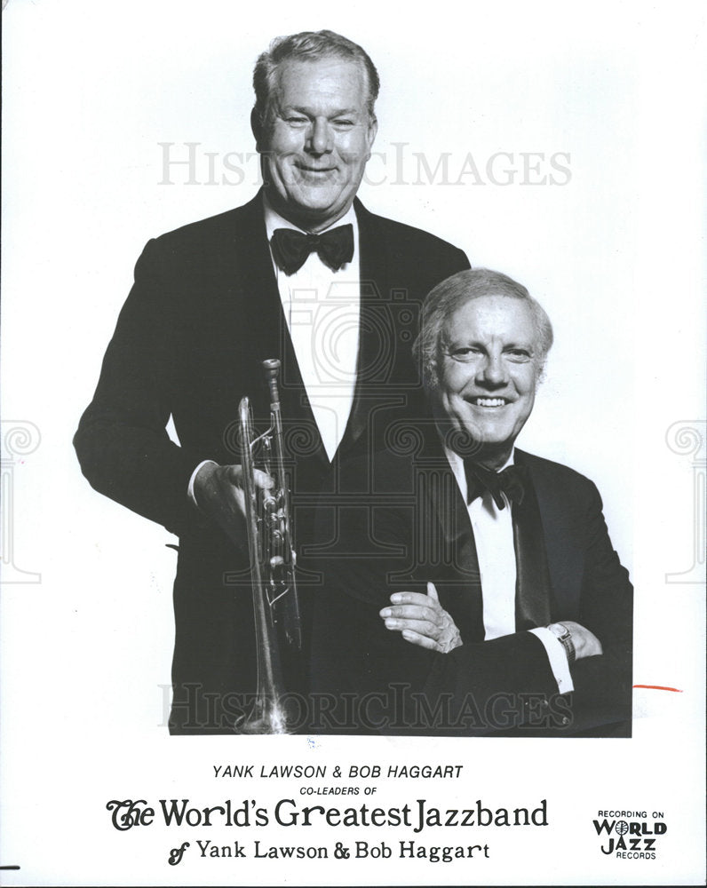 1978 Press Photo Yank and Bob co-leaders Jazz band - Historic Images