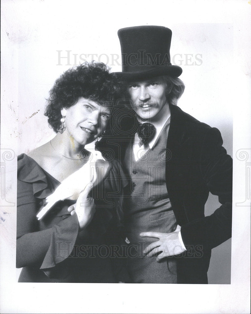 1981 Press Photo Kathi Frances and Steve Aldrich - Historic Images