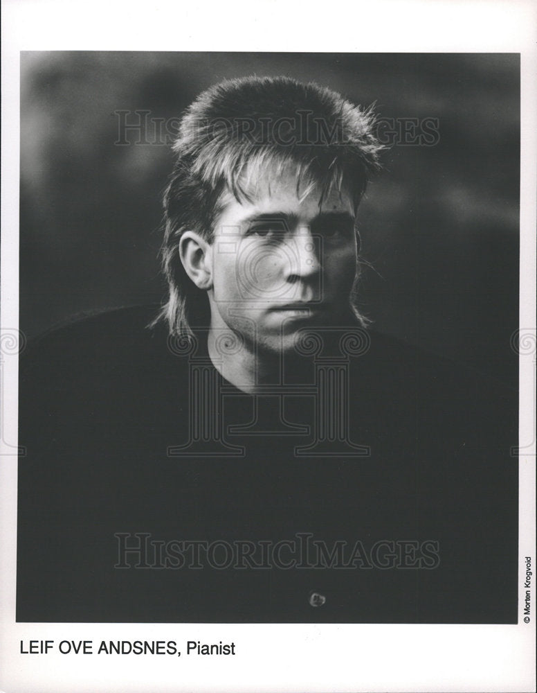 1992 Press Photo Leif Ove Andsnes Norwegian Pianist - Historic Images