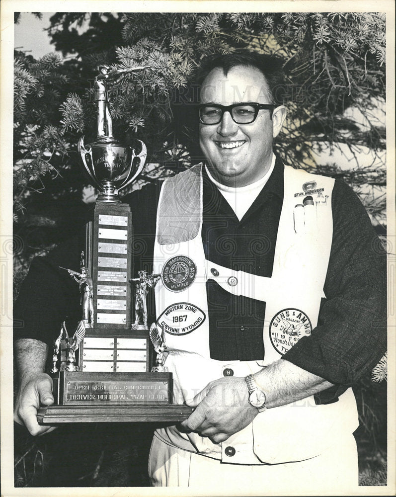 1969 Press Photo Former Football Player Stan Anderson - Historic Images