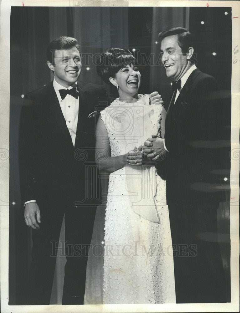 1968 Press Photo Steve Lawrence American Singer Actor - Historic Images