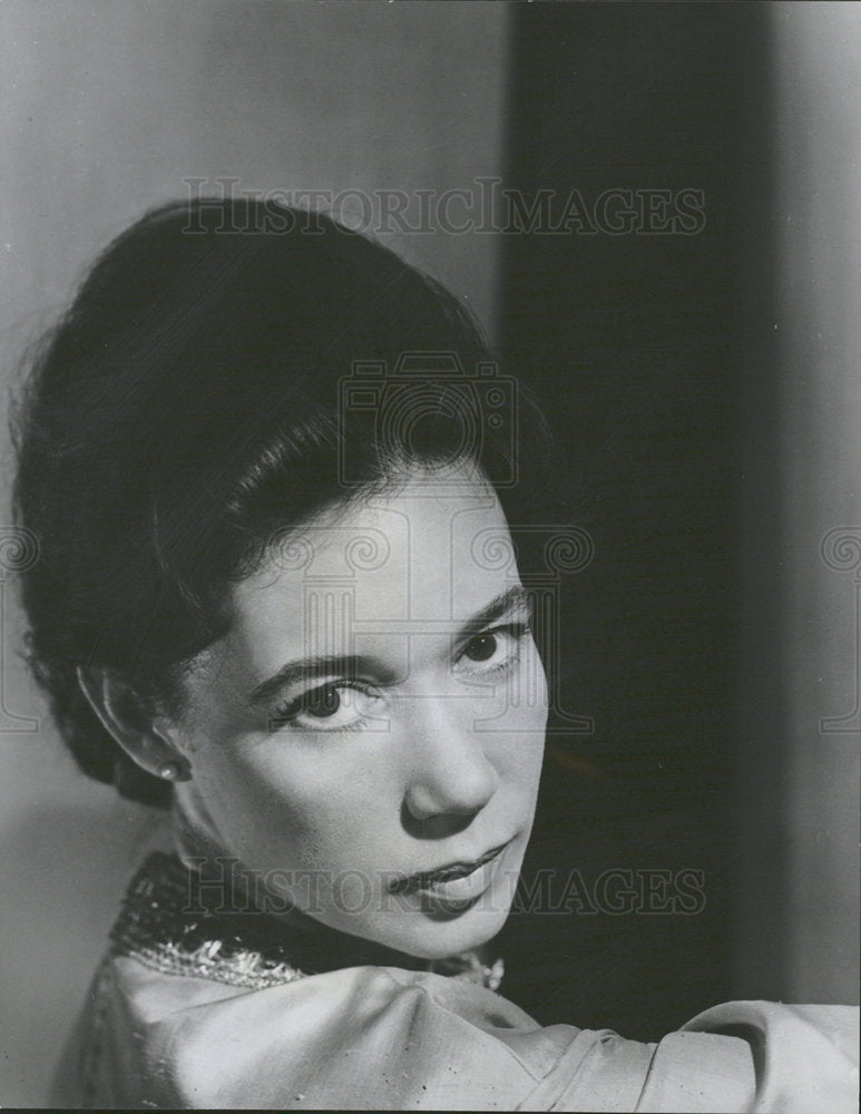 1968 Press Photo Tamara Gilmore Wife Eddy Gilmore Mich - Historic Images