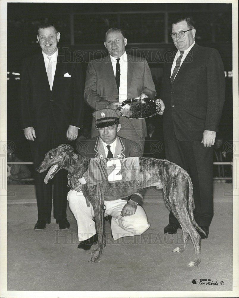 1966 Press Photo Allan Macke Dog - Historic Images