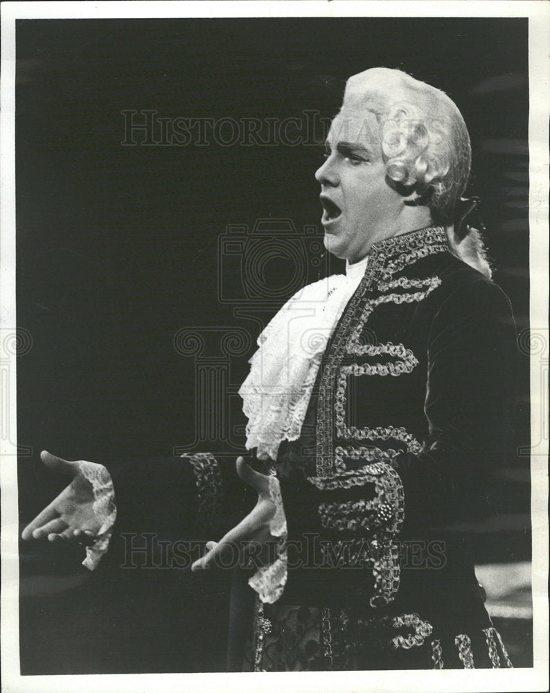 1967 Press Photo David Clatworthy Baritone Opera Singer - Historic Images